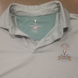 Fairway & Greene Tobacc Road Green Polo Shirt Lightweight Casual Wear